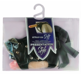 Унисекс страпон Lovetoy Soft-Принц