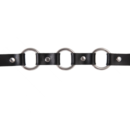Чокер-ошейник из кожи Pecado 03121