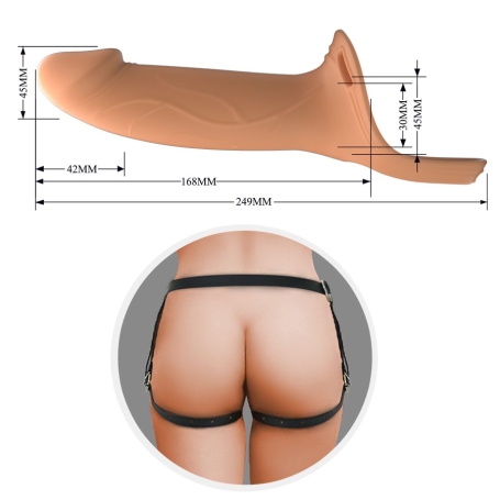 Полый страпон (фаллопротез) London Pretty Love