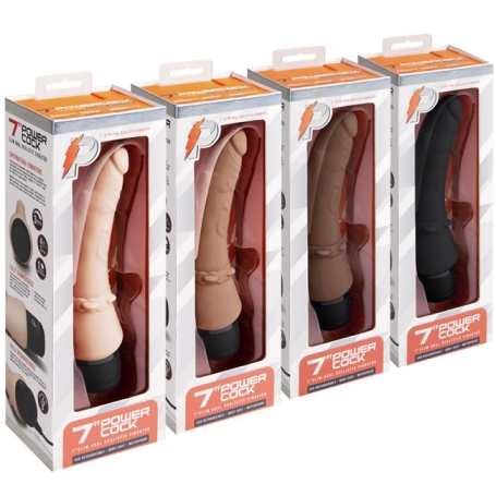 Фаллос-вибратор PowerCocks 7"