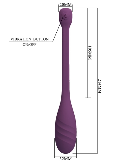 Виброяйцо Pretty Love Leviathan