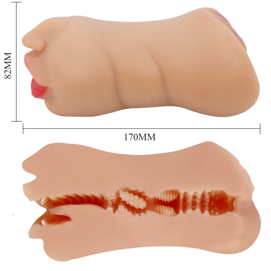 Двусторонний мастурбатор Crazy Bull Zoey