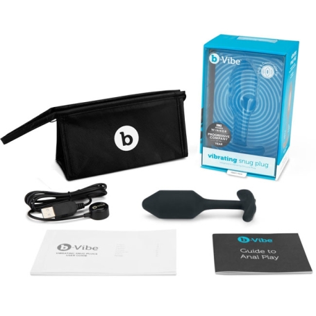 Вибро-пробка b-Vibe Snug Plug 2